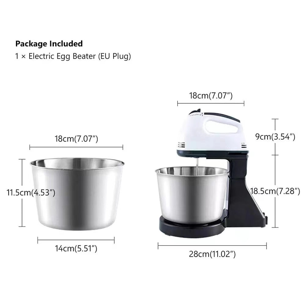 Olympia OE-313 Mixture With Bowl | Electric Food Mixer for Home