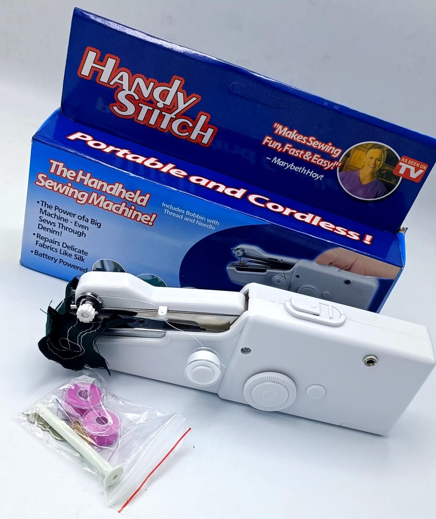 Portable Handheld Sewing Machine - Cordless Electric Stitcher for Emergency Repairs & DIY