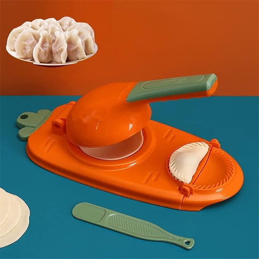 2-in-1 Dumpling Maker | Press & Fold Dumpling Kitchen Tool