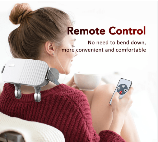 3D Smart Neck Massager with Heat Therapy and Type-C Charging