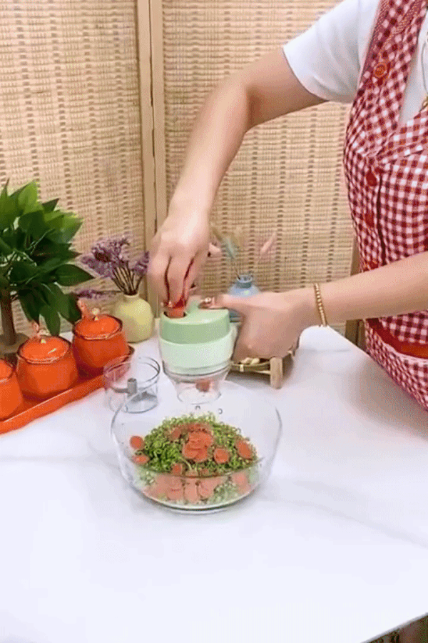 Wireless Chopper | Mini USB Rechargeable Electric Food Chopper