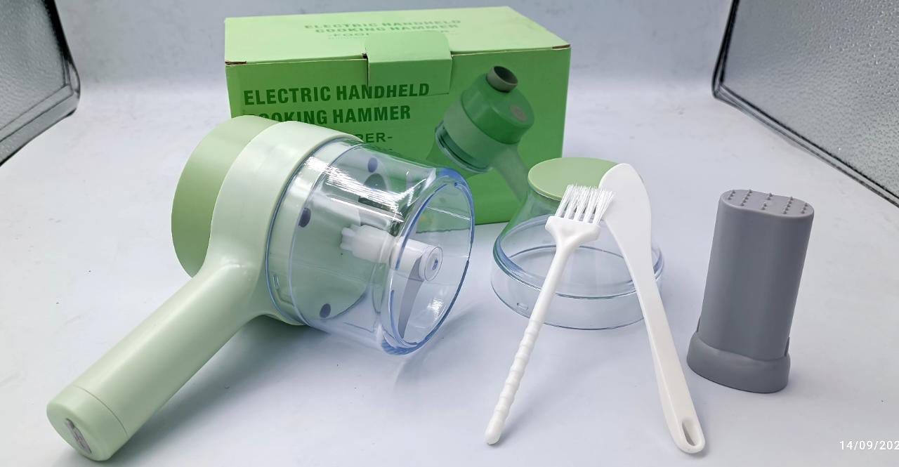 Food Chopper Handheld | Cordless Electric Garlic & Veggie Chopper