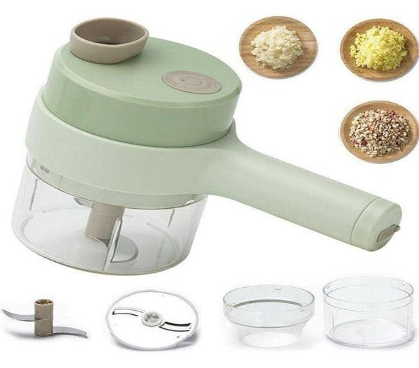 Food Chopper Handheld | Cordless Electric Garlic & Veggie Chopper