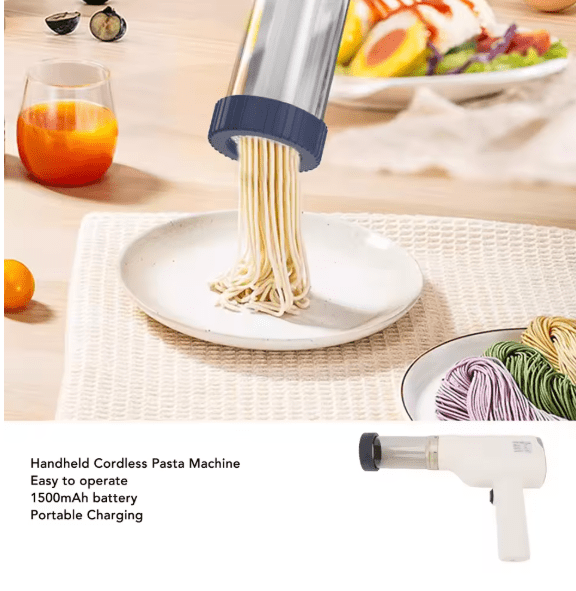 Hand-Held Automatic Noodle MachineNoodlePro Mini Hand-Held Automatic Noodle Maker | Fresh Pasta Machine
