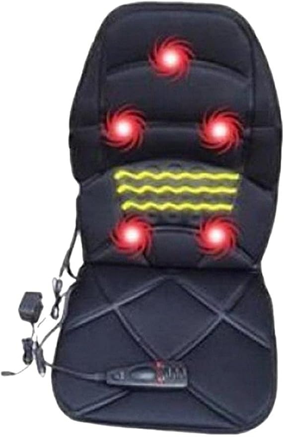 Deluxe Massage Seat Topper with Heat and 5 Massage Nodes