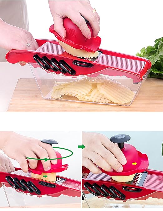 Multi-Functional Shredder Slicer | Vegetable & Fruit Cutter