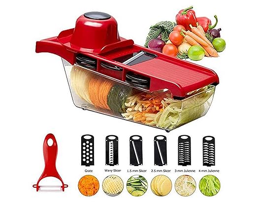 Multi-Functional Shredder Slicer | Vegetable & Fruit Cutter