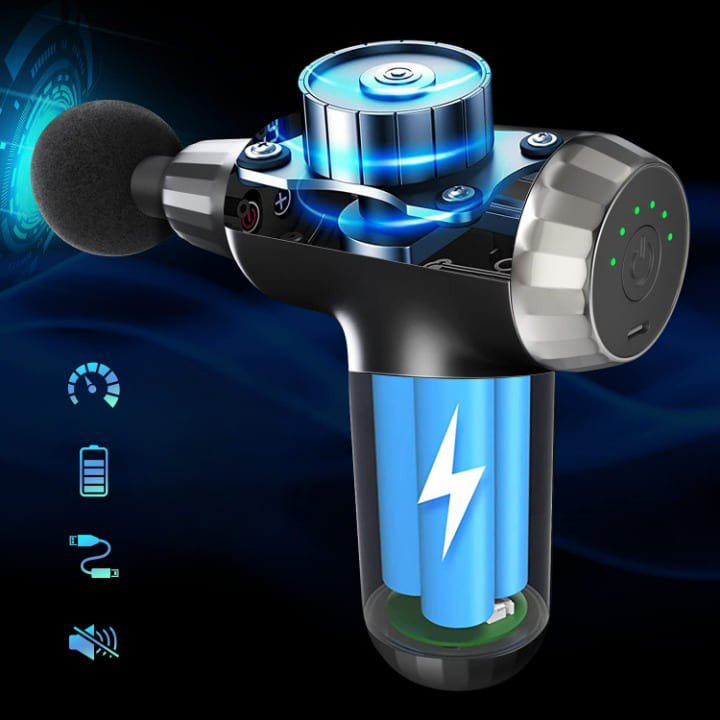 Muscle Massage Gun FH-820 with 4 Heads |Deep Tissue Massager