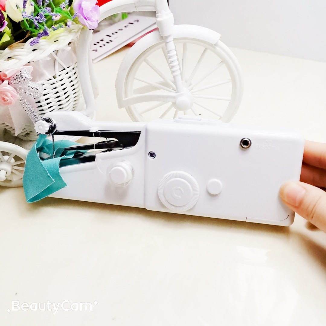 Portable Handheld Sewing Machine - Cordless Electric Stitcher for Emergency Repairs & DIY