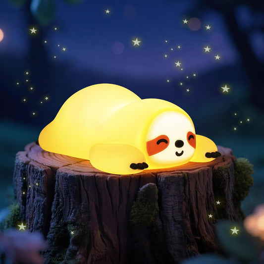 Sloth Night Light | Adorable LED Lamp for Kids & Nurseries