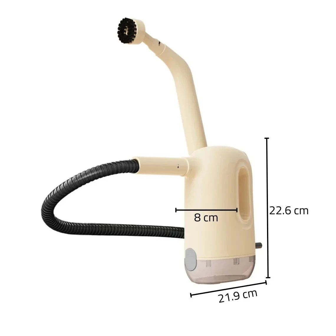 1200W Handheld Steam Cleaner - High Pressure Chemical-Free Sanitizer for Home & Car