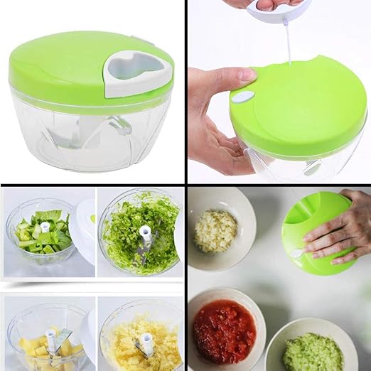 Vegetables Slicer | Easy Press VegetablVegetables Slicer | Multi-Blade Vegetable Chopper & Dicere Chopper for Uniform Cuts
